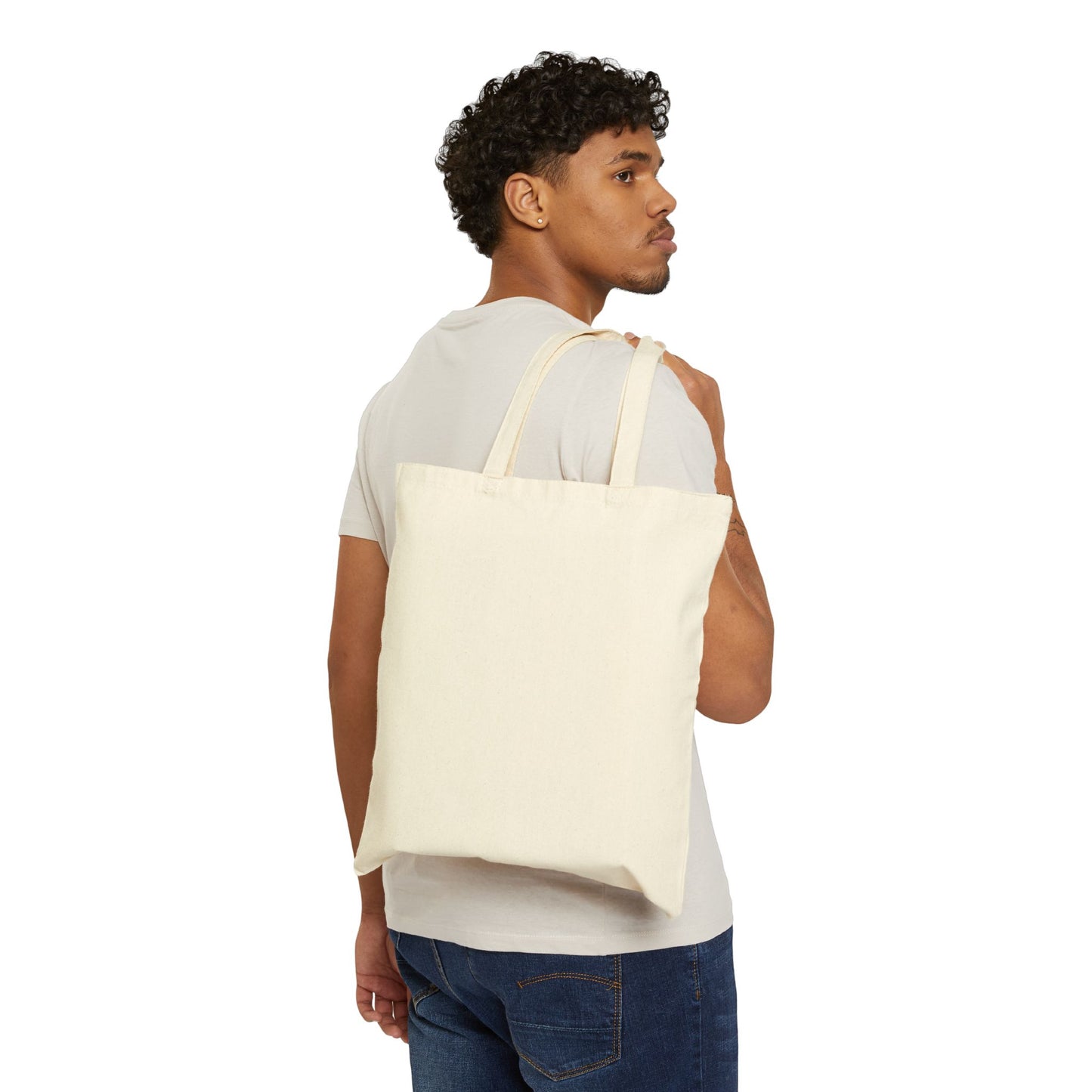Locali Cotton Canvas Tote Bag - Eco-Friendly Shopping & Everyday Use