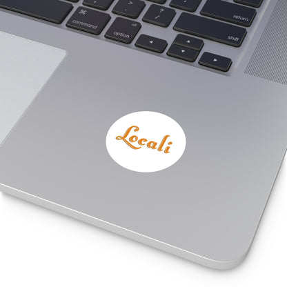 Locali Round Stickers for Indoor & Outdoor Use | Fun Decor & Personalization